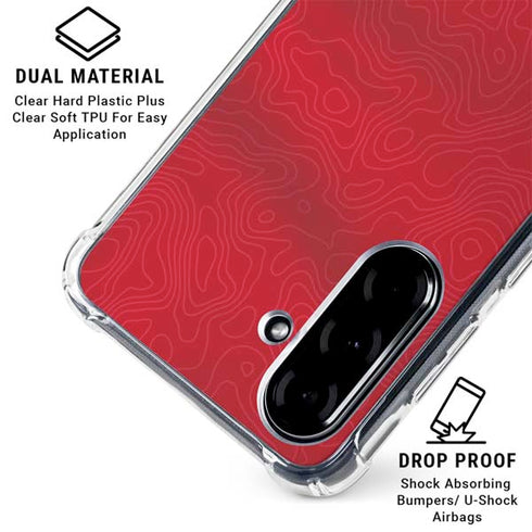 Switzerland Soccer Flag Galaxy A36 5G Clear Case